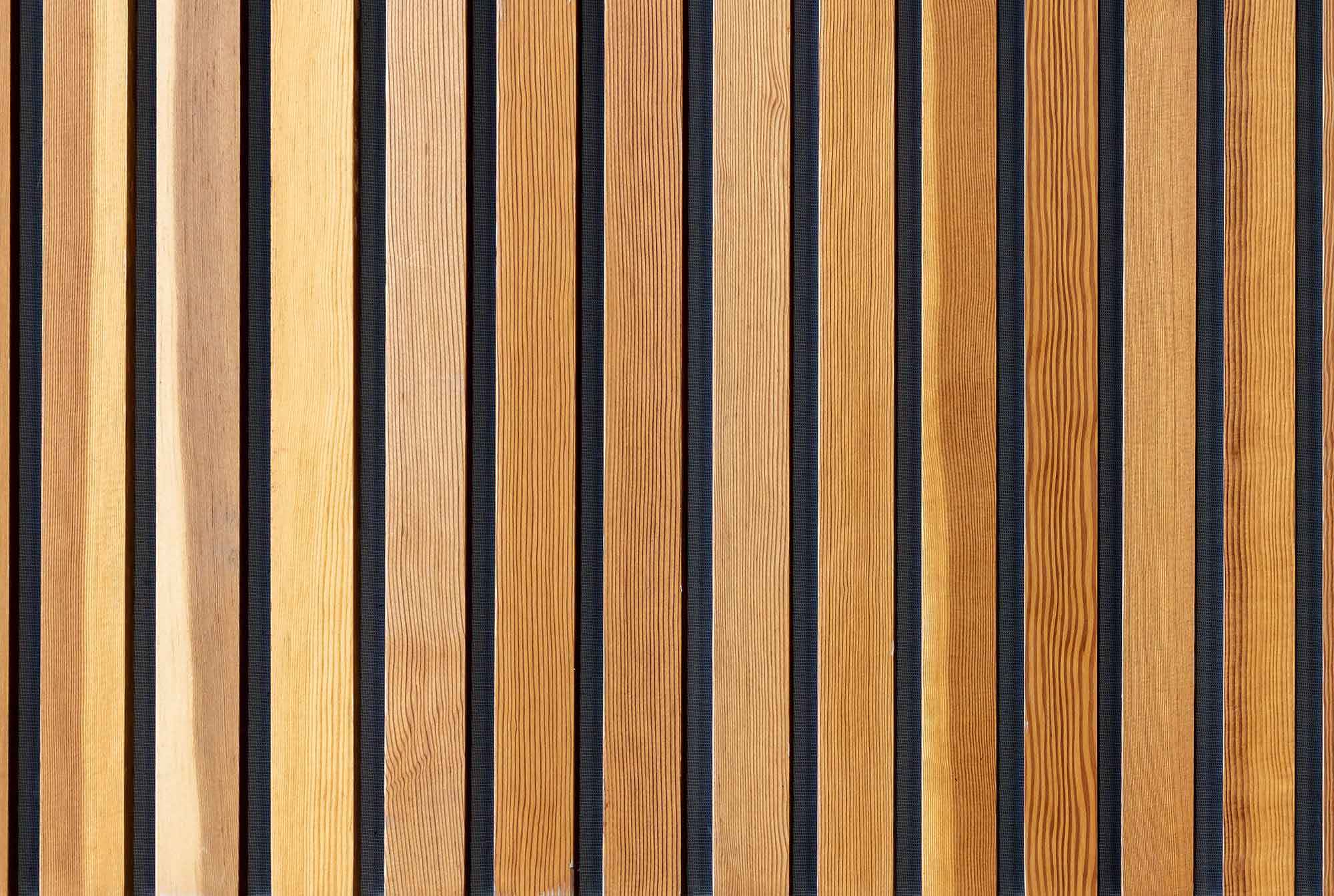 ribbvägg, akustikpanel, träpanel